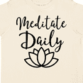 thumbnail image 4 of Inktastic Meditation Yoga Meditate Daily Resolution Boys or Girls Toddler T-Shirt, 4 of 5