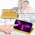 thumbnail image 6 of for iPhone 14 Plus PU Leather Flip Wallet Case, Cat Dog Cartoon Cute Style with ID Card Holder Phone Cover Case for Apple iPhone 14 Plus MG Yellow, 6 of 14