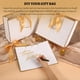 thumbnail image 4 of Bolsas de regalo VZZNN, 24 unidades, medianas y grandes, 32 x 25 x 11 cm, blanco y dorado, 4 of 7