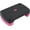 Black and Pink, variant on NULIAM Aerobic Step Platform Trainer with Adjustable 2-Level Risers, 400 Pound Weight Capacity – Non-Slip Exercise Stepper for Cardio, Strength, and Fitness Workouts, 18-Inch, Multiple Colors