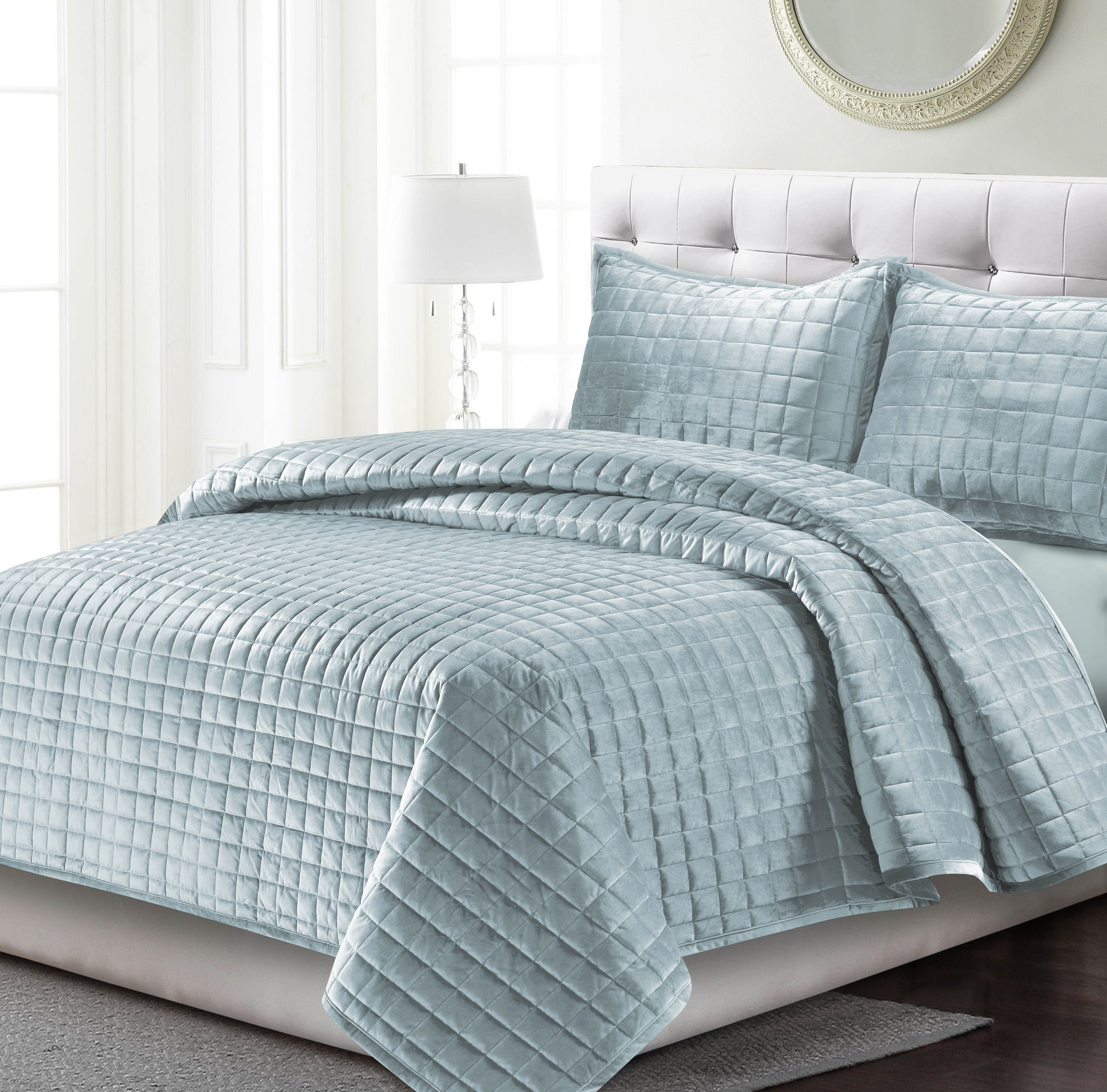 grey leopard duvet