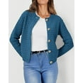thumbnail image 4 of PrettyGarden Women's Cotton Knit Cardigan Sweater, Sizes S-2XL, 4 of 10