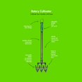 thumbnail image 3 of Yard Butler 32 to 52 Inch Adjustable Steel Garden Handheld Tiller and Cultivator, 3 of 7