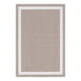 thumbnail image 3 of Unique Loom Decatur Collection Area Rug - Border (4' 2" x 6' Rectangle Taupe/Ivory), 3 of 7
