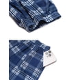 thumbnail image 4 of Arshiner Boys Plaid Pajama Pants Soft Long PJ Bottoms Plaid Lounge Pants for Boys, 4 of 7