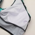 thumbnail image 6 of Womens Swimsuit Two Piece Swimsuit European And American Split Bikini Printed Split Swimsuit Bikini Boxer Striped Swimsuit, 6 of 7