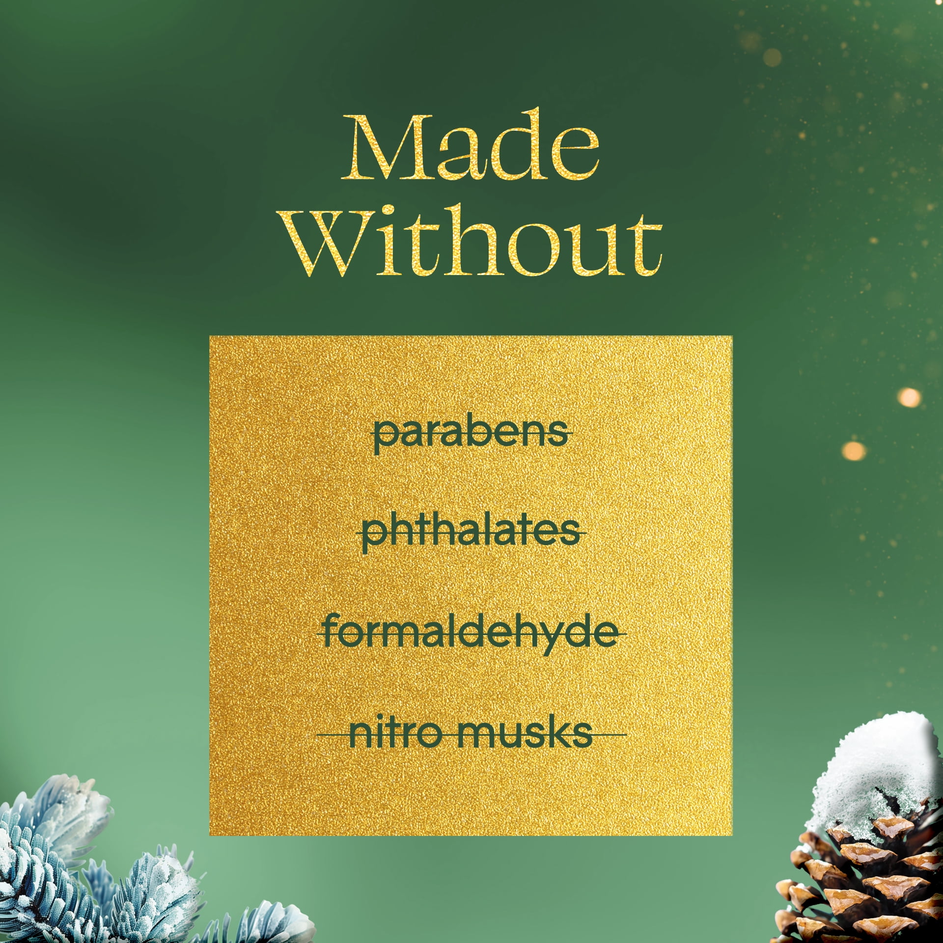 Glade® Plugins Scented Oil Refill, Pine & Shine™, Stocking Stuffer, 5 Refills