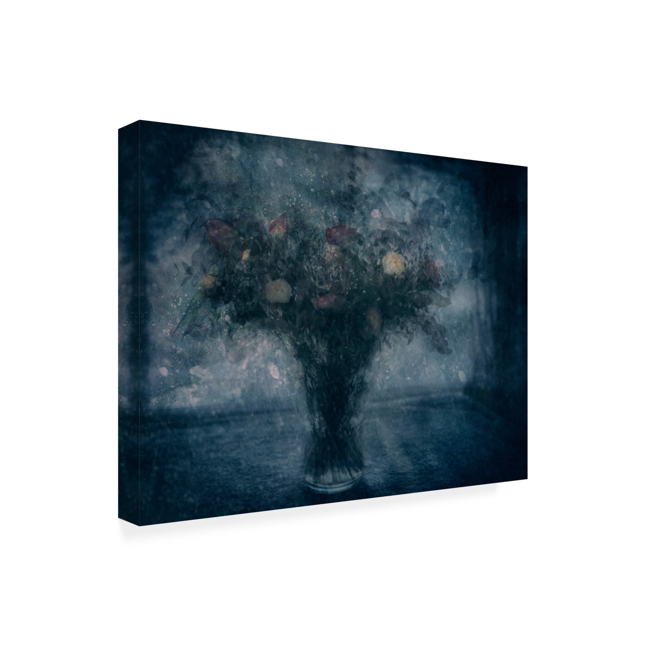 Canvas Wall Art - Charlaine Gerber 'Winter Serenade' Wall Art for Living Room, Bedroom, or Office Décor by Trademark Fine Art - 47 x 35 Inches