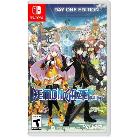 UPC: 0850024469037 | Demon Gaze EXTRA: Day One Edition Nintendo Switch Red Art Games 850024469037