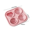 thumbnail image 3 of Ice Cube Tray with Lid,Silicone Ice Molds with Round,Rose,Large Ice Cube Mold Summer Rose Ice Shape Ice Tray for Whiskey,Bourbon,Cocktails,Easy Release BPA Freee Home Ice Making Artifact, 3 of 9