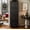 Black, variant on CKEASEAN Farmhouse Tall Storage Cabinet with 8 Doors, 72" H Wooden Kitchen Pantry with 4 Shelves, 4-Tier Freestanding Bookshelf, Rack for Living Room, Bathroom