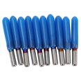 thumbnail image 2 of 10pcs 3.175 Premium Quality Tungsten Steel PCB Engraving Bit CNC Router Tool （20°*0.2）, 2 of 5