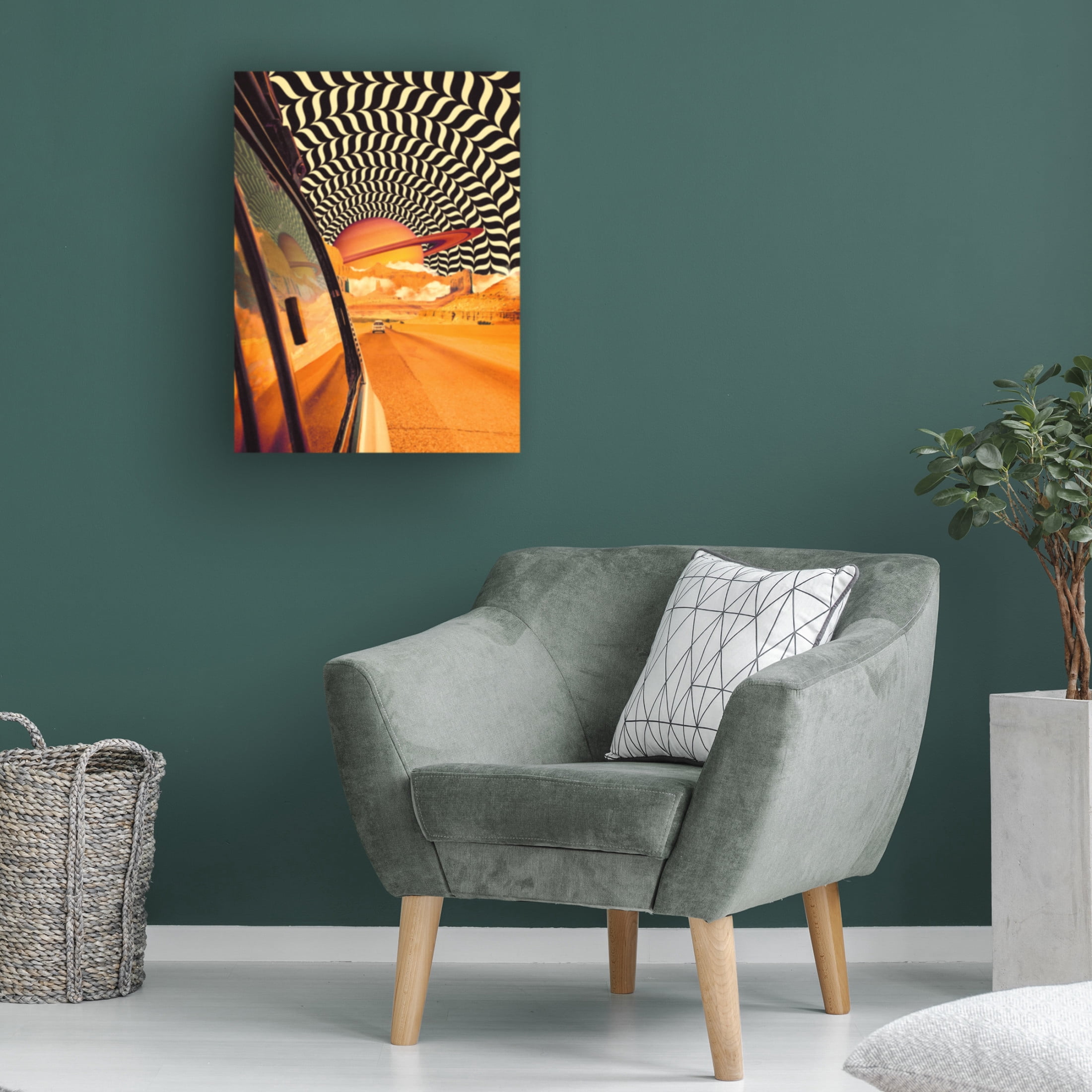 Trademark Fine Art Taudalpoi The Real Road Trip II Canvas Wall Art