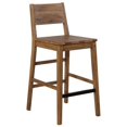 thumbnail image 1 of Coaster Tucson Open Back Wood Bar Stools in Natural, 1 of 8