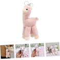 thumbnail image 2 of LAICAIW 2pcs Key Chain Plush Keychains for Backpacks Alpaca Car Accessories Cute Badge Reel Girl Car, 2 of 7