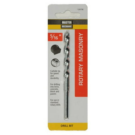 

120758 Masonry Drill Bit 5/16 x 4-In. - Quantity 1