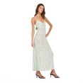 thumbnail image 2 of Forever 21 Women’s Spaghetti Strap Maxi Dress with Adjustable Tie Back, Flowing Tiered Skirt and Lightweight Casual Summer Silhouette, XS-XL, 2 of 6