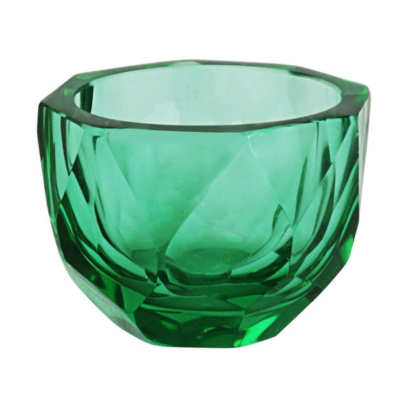Aspen Creative 16010-1 Green Glass Votive Candle Holder 3" Diameter x 2-1/2" Height, 1 Pack