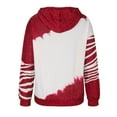 thumbnail image 5 of Pull de Noël à Capuche pour Femmes en Solde Mode Décontractée Imprimé de Noël Blouse à Manches Longues avec Poche, 5 of 5
