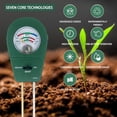 thumbnail image 1 of 3 In1 PH Tester Water Moisture Light Test Meter For Garden Plant Flower, 1 of 9