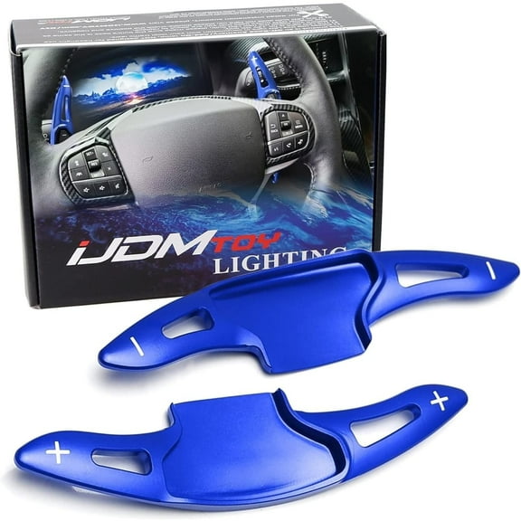 Performance Blue Lightweight Aluminum Paddle Shifter Extension For 2020-up Gen6 Ford Explorer