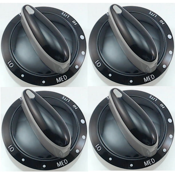 74011287, Surface Burner Knob 4 Pack replaces Magic Chef