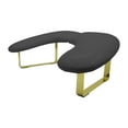 thumbnail image 2 of Almohada de mano para decoración de uñas, soporte de mano para decoración de uñas en forma de U, con inclinación de 15 degree, accesorios para mesa de uñas Negro, 2 of 8