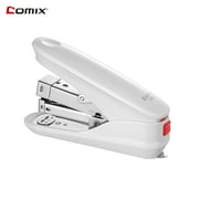 Comix Reduced Effort Desktop Manual Stapler 50 Sheets Capacity Paper Binding for Office Home School Students Stationery Supplies