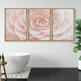 thumbnail image 2 of PixonSign Canvas Print Wall Art Set Pink Camellia Flower Close-Up Floral Wilderness Photography Realism Rustic Landscape Colorful Pastel for Living Room, Bedroom, Office - 24"x36"x3 Natural, 2 of 5