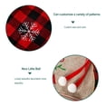 thumbnail image 3 of Yuarrent Manteles navideños y camino de estampado, alfombrillas protectoras rústicas Vintage, centros de de ducha, suministros de decoración Kits de decoración para fiestas Yuarrent HA068902-00, 3 of 6