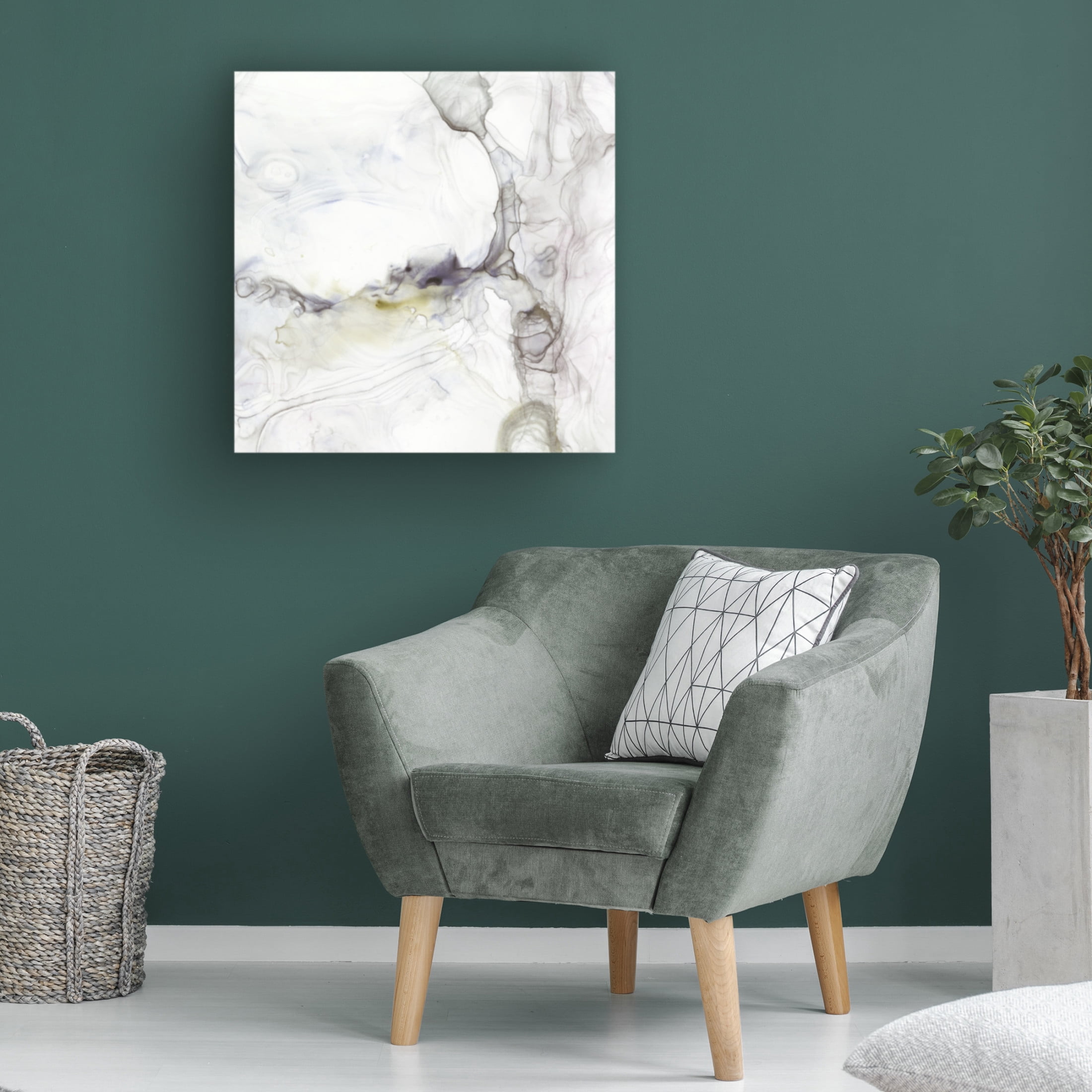 Canvas Wall Art - Victoria Borges 'Sedimentary I' Wall Art for Living Room, Bedroom, or Office Décor by Trademark Fine Art - 14 x 14 Inches