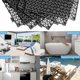 thumbnail image 3 of 2 Pack Modular Interlocking Cushion Rubber Mat Floor Tile Mats Drain Pool Patio Balcony Yard Pet Area Washer Pad, 3 of 5