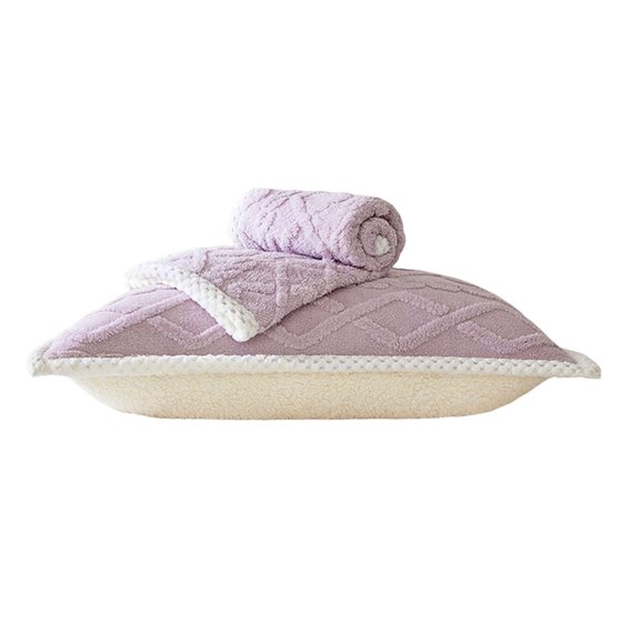 Funda de almohada para cama doble de muelles para adultos | Tejido de tafetán suave, transpirable y cómodo | Funda cálida para dormir en cualquier estación