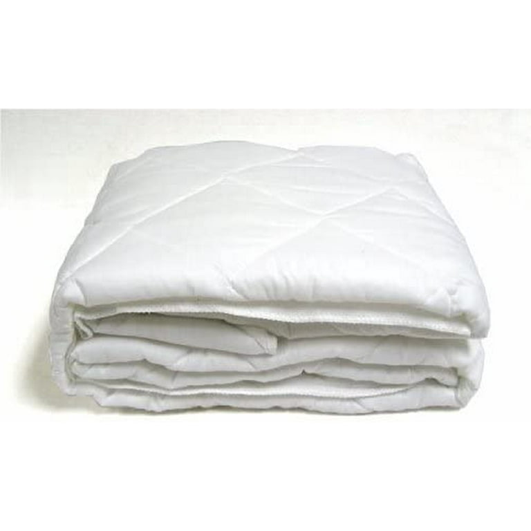  Gilbins 100% Cotton Fleetwood Mattress Cover, Zips Around The  Mattress, Cot Size : Home & Kitchen