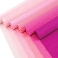thumbnail image 3 of Premium Italian Crepe Paper Rolls, 8ftx20in Pink Shades for Gift Wrapping Crafts, 3 of 4