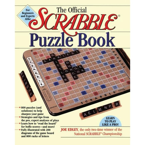 The Official Scrabble Puzzle Book, (Paperback)