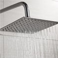 thumbnail image 3 of Bewildely El baño potente de la energía de la cabeza de ducha grande de alta presión dirige el ahorro de agua de Chrome Juegos de accesorios de baño No.2 Bewildely HA025925-02, 3 of 6