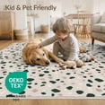 thumbnail image 4 of ODIKA 8'x10' Washable Area Rug Non-Shedding, Easy Care, Geometric Mid Century Mosaic Scattered Chip Entryway Hallway for King Size Bedroom Under Bed, Master Suite, 4 of 7