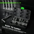 thumbnail image 6 of 11-Piece Spark Plug Socket Set with 3/8" Drive Ratchet Handle, Spark Plug Gapper, Universal Joint and Extension Bar, 5/8", 3/4", 13/16", 14mm, 18mm, CR-V Sockets with Rubber Retaining Rings, 6 of 9
