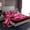 Brown Pink, variant on Castle Fairy Children Teens Leopard Print Bow Knot Twin Sheet Sets,Dreamy Bowtie Bedding