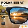 thumbnail image 3 of Gafas de sol polarizadas cuadradas para ciclismo con protección UV400, 3 of 4