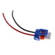thumbnail image 5 of 9005 Lámpara de faro de extensión Cable de doble arnés de lámpara Adaptador de enchufe Macarena 9005 Enchufe hembra para faro, 5 of 7
