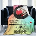 thumbnail image 3 of Personalised Blankets for Adults Custom Photo Picture Blanket Throw Fleece Flannel Customised Throws, Valentines Birthday Anniversary Wedding Gifts Him, Her, Family, 9 Photos, Full, 3 of 6