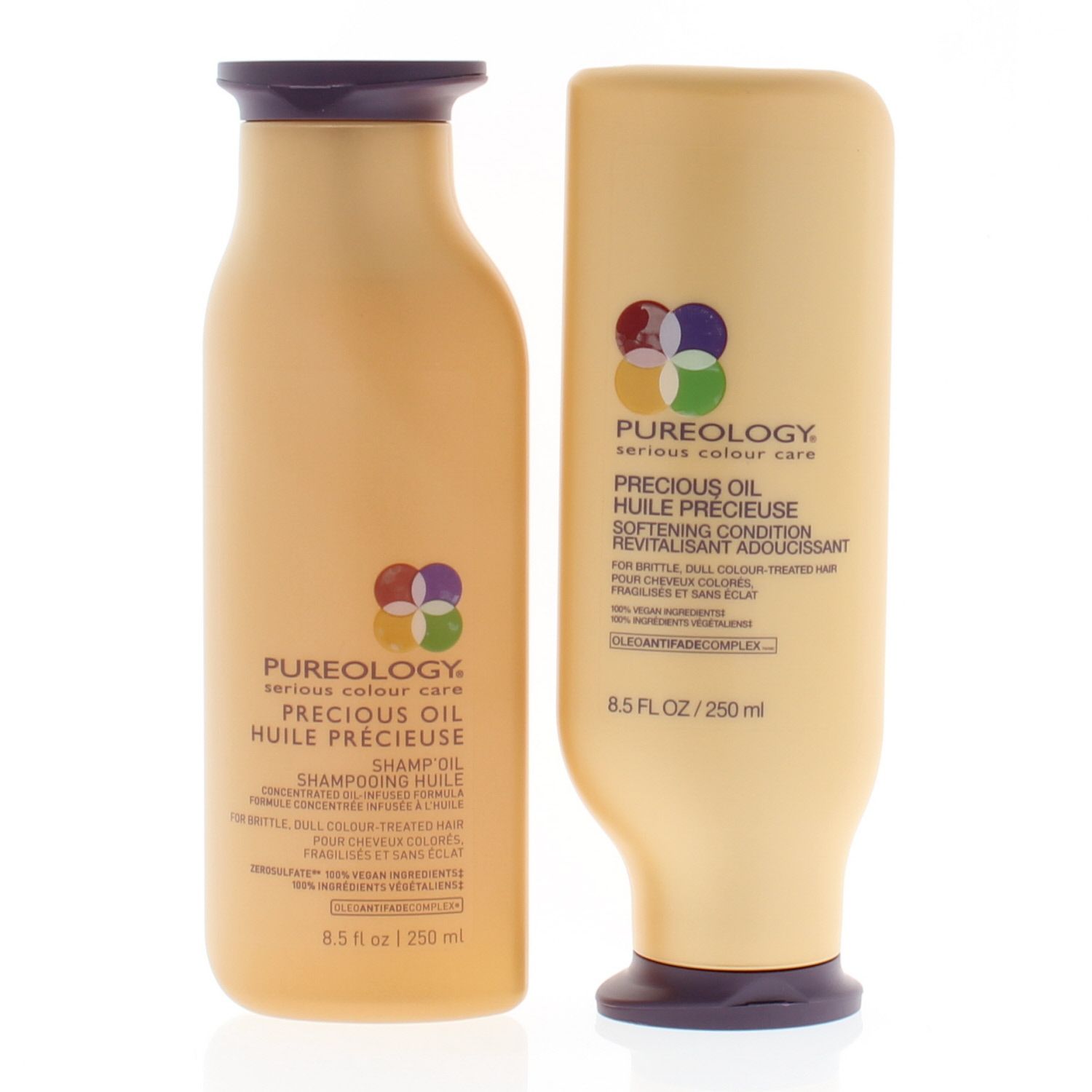 Pureology Hair Care Precious Oil Shamp'Oil and Conditioner 8.5oz COMBO