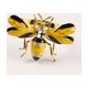 thumbnail image 3 of Color Creativo Goteo Aceite Abeja Mesa Ajuste Servilletero Servilletero Servilletero Hebilla-Anillo Amarillo Diámetro 4cm, 3 of 11