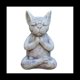 thumbnail image 1 of Estatua de Perro Meditando Buda, Estatua de MeditacióN de Bulldog FrancéS, Adorno de Resina de Bulldog Meditando, Adorno de Bulldog de Yoga, 1 of 5