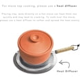 thumbnail image 6 of Cute Mini Kitchen Clay Cooking Pot - Traditional Ceramic Pot with Lid for Healthy Cooking - Multipurpose Cooking Pot Use for Home Kitchen or Restaurant 0.6 Quarts-Small, 6 of 10