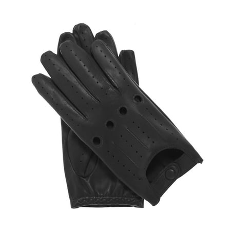 Lambskin Gloves - Fratelli Orsini Everyday Men's Italian Lambskin Leather Driving Gloves