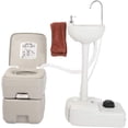 thumbnail image 2 of IM Beauty Portable Camping Toilet Flush 20L And Durable Sink Station Hand Wash Stand Fauce, 2 of 5