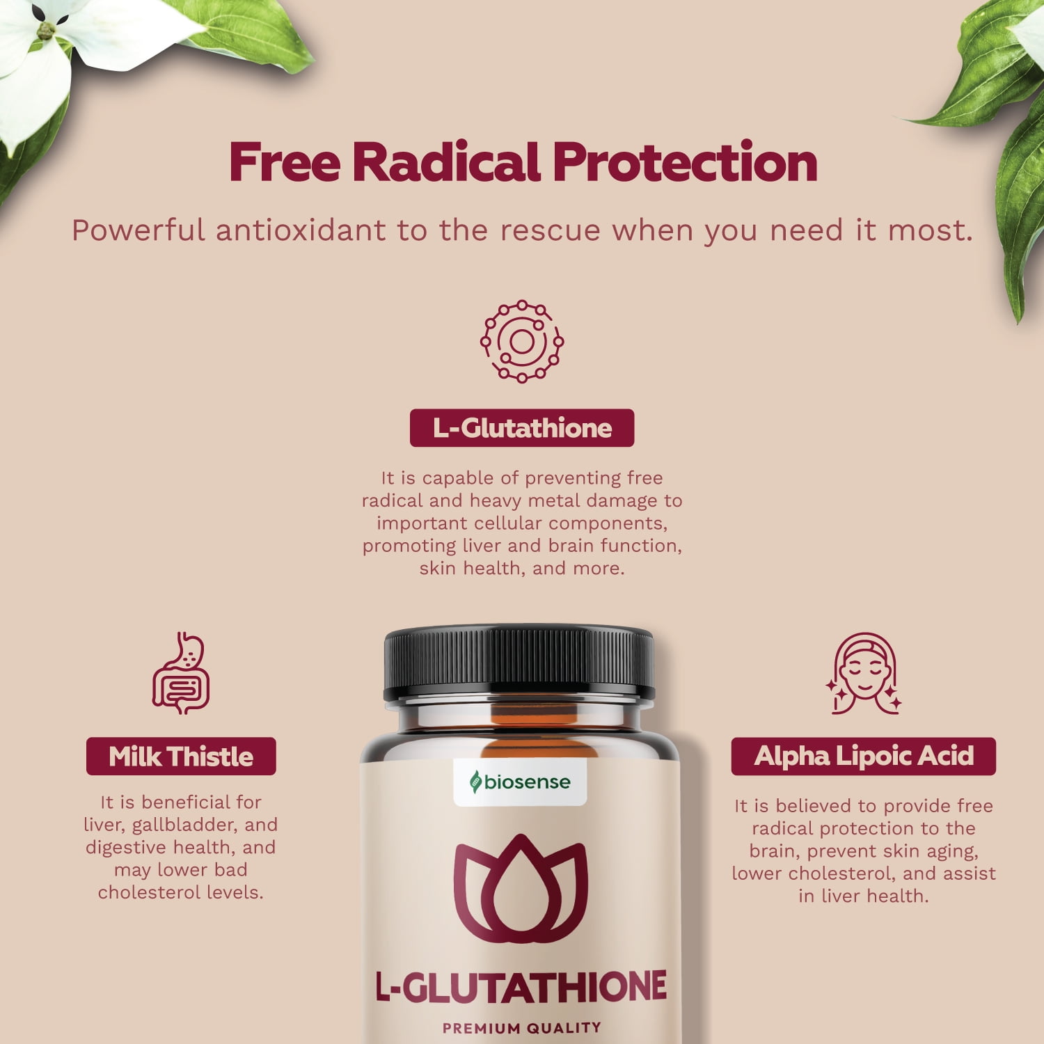 Bio Sense High Strength L Glutathione Supplement - Kosovo | Ubuy Bio Sense High Strength L Glutathione Supplement - Kosovo | Ubuy